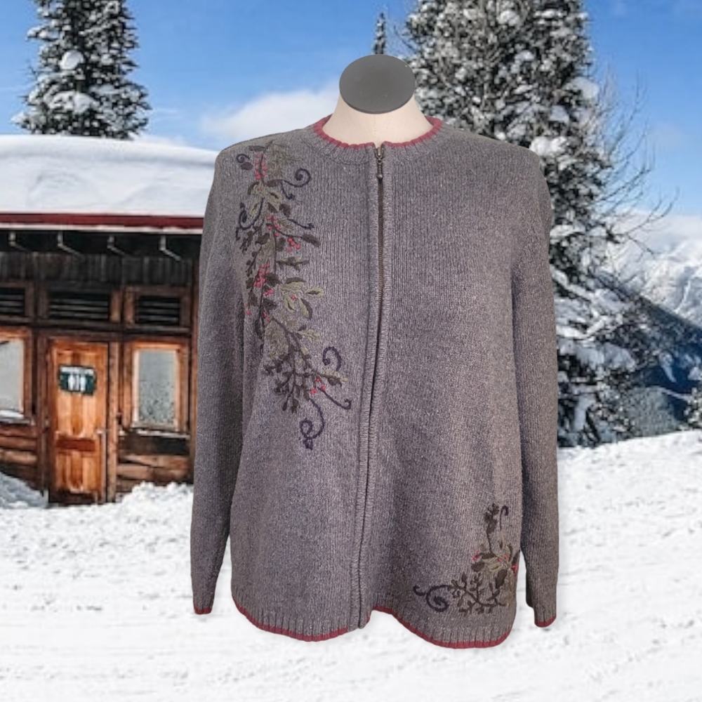Rustic Cardigan Sweater